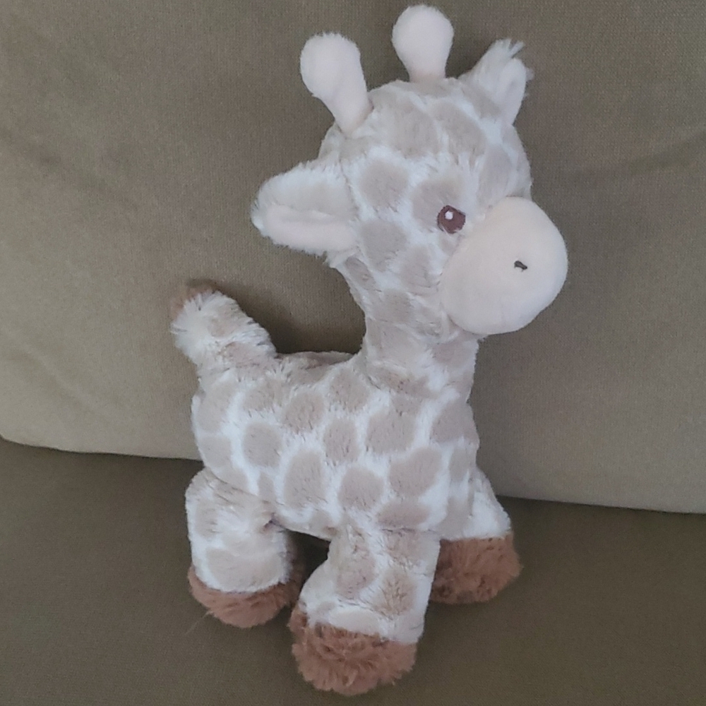 EBBA Baby Giraffe Rattle Plush Toy  12'' tall